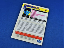 Load image into Gallery viewer, Marvel Collector Cards - 1991 Marvel Universe Series 2 - #11 Nightcrawler
