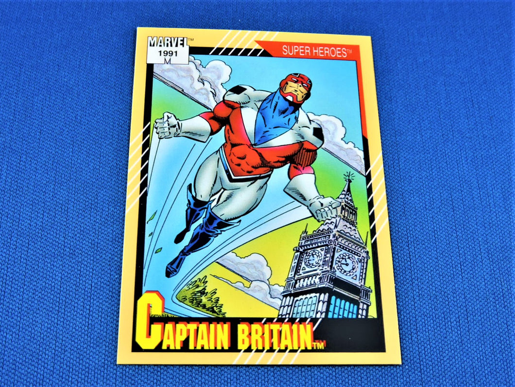 Marvel Collector Cards - 1991 Marvel Universe Series 2 - #12 Captain Britain