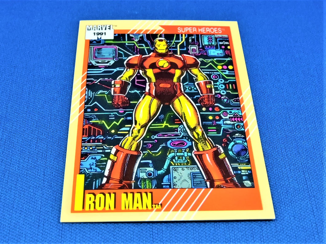 Marvel Collector Cards - 1991 Marvel Universe Series 2 - #13 Iron Man