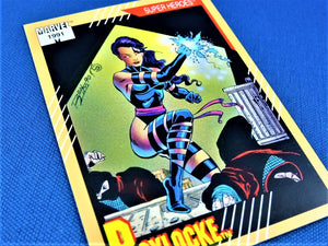 Marvel Collector Cards - 1991 Marvel Universe Series 2 - #18 Psylocke