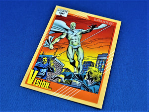 Marvel Collector Cards - 1991 Marvel Universe Series 2 - #19 Vision