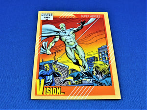 Marvel Collector Cards - 1991 Marvel Universe Series 2 - #19 Vision