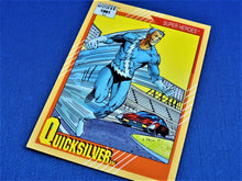 Load image into Gallery viewer, Marvel Collector Cards - 1991 Marvel Universe Series 2 - #25 Quicksilver
