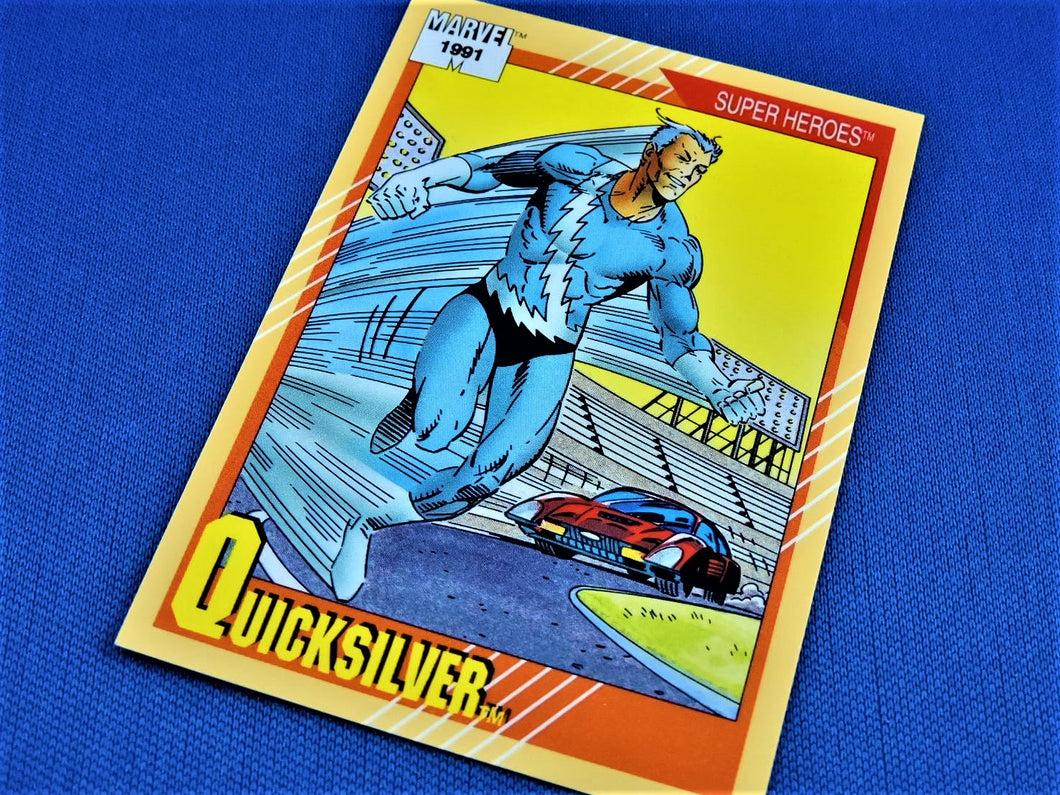 Marvel Collector Cards - 1991 Marvel Universe Series 2 - #25 Quicksilver