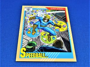 Marvel Collector Cards - 1991 Marvel Universe Series 2 - #34 Speedball