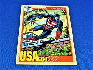 Marvel Collector Cards - 1991 Marvel Universe Series 2 - #35 US Agent