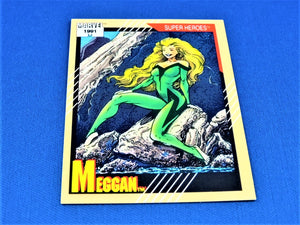 Marvel Collector Cards - 1991 Marvel Universe Series 2 - #37 Meggan