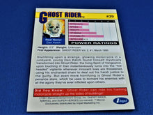 Load image into Gallery viewer, Marvel Collector Cards - 1991 Marvel Universe Series 2 - #39 Ghost Rider
