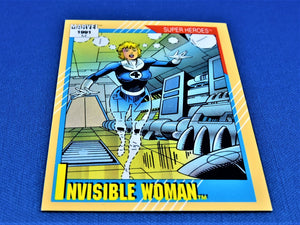 Marvel Collector Cards - 1991 Marvel Universe Series 2 - #41 Invisible Woman