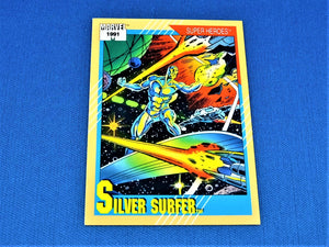 Marvel Collector Cards - 1991 Marvel Universe Series 2 - #45 Silver Surfer