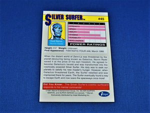 Marvel Collector Cards - 1991 Marvel Universe Series 2 - #45 Silver Surfer