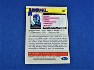 Marvel Collector Cards - 1991 Marvel Universe Series 2 - #47 Archangel