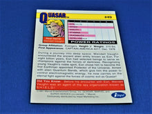 Load image into Gallery viewer, Marvel Collector Cards - 1991 Marvel Universe Series 2 - #49 Quasar
