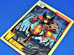 Marvel Collector Cards - 1991 Marvel Universe Series 2 - #50 Wolverine