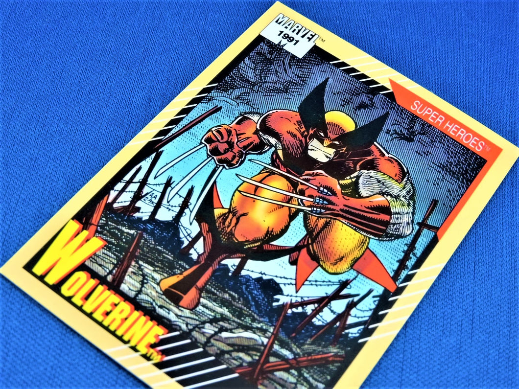 Marvel Collector Cards - 1991 Marvel Universe Series 2 - #50 Wolverine