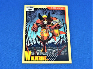 Marvel Collector Cards - 1991 Marvel Universe Series 2 - #50 Wolverine