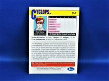 Load image into Gallery viewer, Marvel Collector Cards - 1991 Marvel Universe Series 2 - #51 Cyclops
