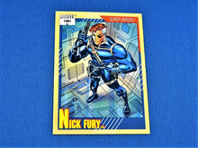 Charger l&#39;image dans la galerie, Marvel Collector Cards - 1991 Marvel Universe Series 2 - #52 Nick Fury
