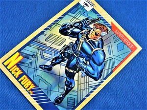 Marvel Collector Cards - 1991 Marvel Universe Series 2 - #52 Nick Fury