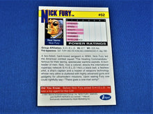 Charger l&#39;image dans la galerie, Marvel Collector Cards - 1991 Marvel Universe Series 2 - #52 Nick Fury
