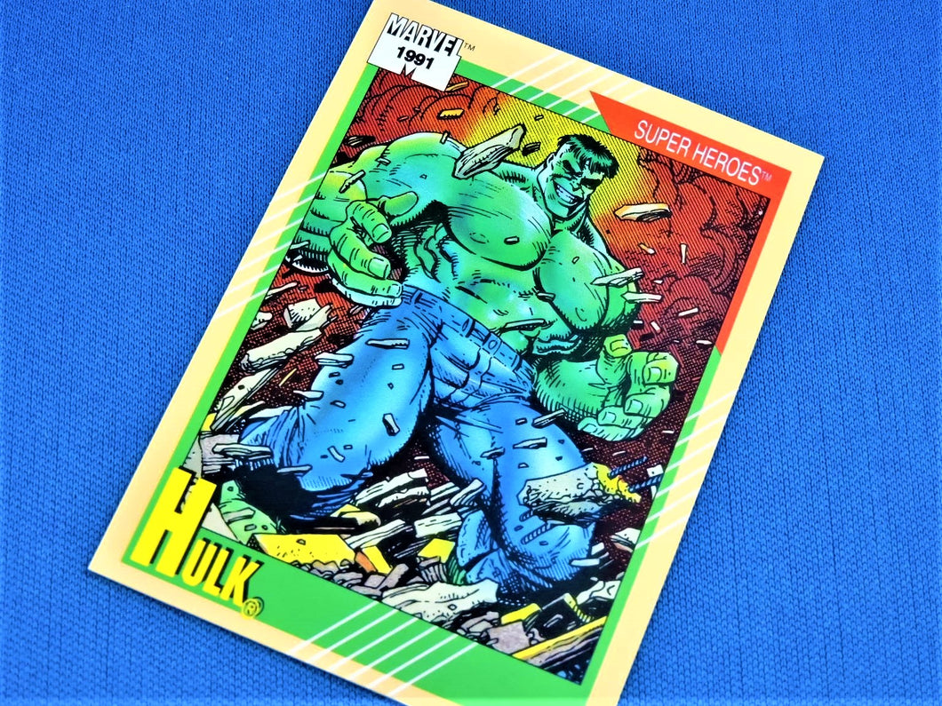 Marvel Collector Cards - 1991 Marvel Universe Series 2 - #53 Hulk