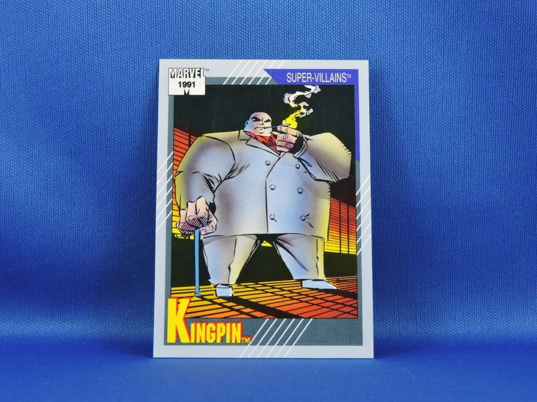 Marvel Collector Cards - 1991 Marvel Universe Series 2 - #55 Kingpin