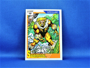 Marvel Collector Cards - 1991 Marvel Universe Series 2 - #56 Sabretooth