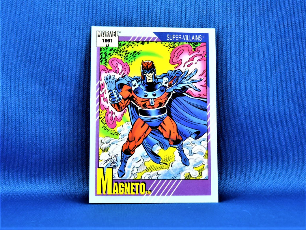 Marvel Collector Cards - 1991 Marvel Universe Series 2 - #57 Magneto