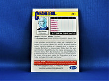 Load image into Gallery viewer, Marvel Collector Cards - 1991 Marvel Universe Series 2 - #61 Chameleon
