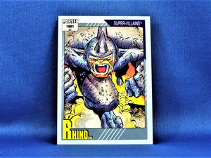 Marvel Collector Cards - 1991 Marvel Universe Series 2 - #73 Rhino