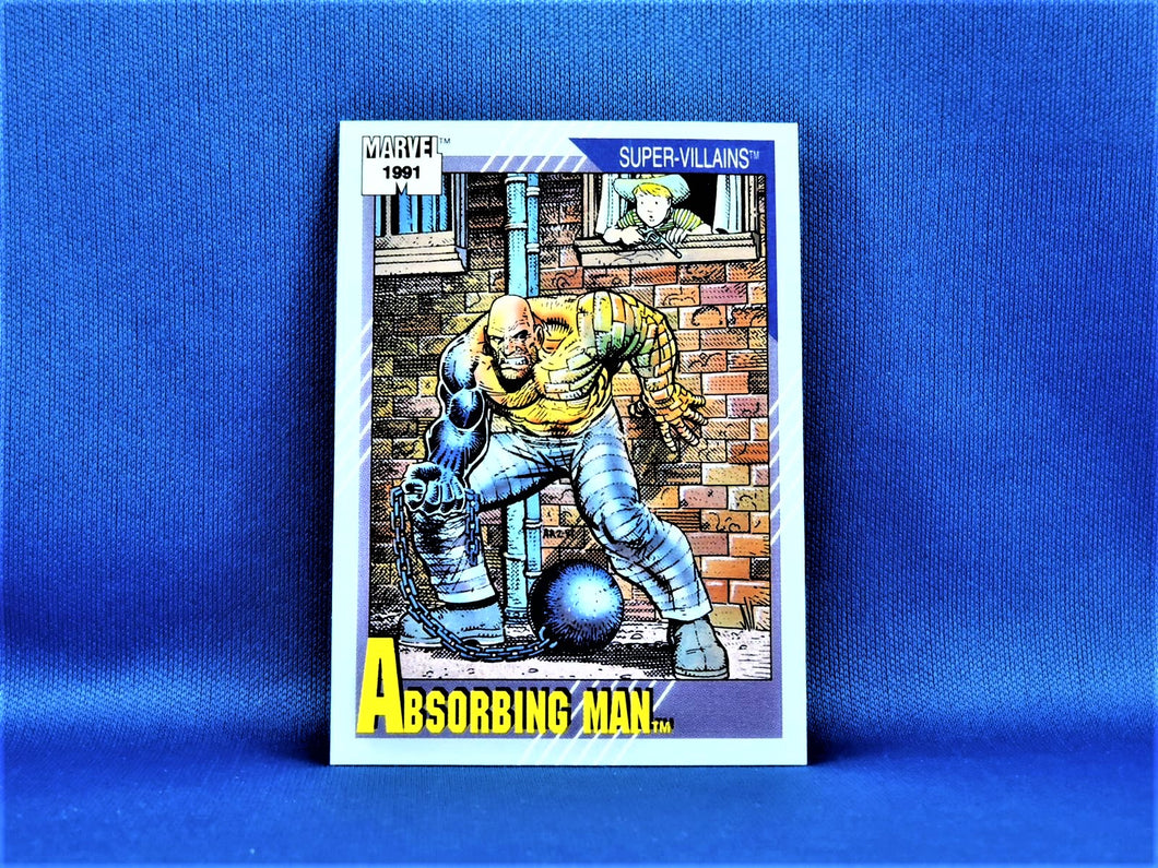 Marvel Collector Cards - 1991 Marvel Universe Series 2 - #74 Absorbing Man