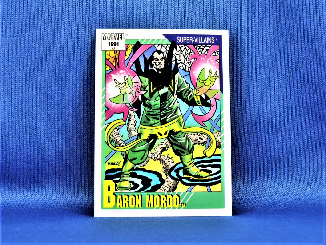 Marvel Collector Cards - 1991 Marvel Universe Series 2 - #76 Baron Mordo