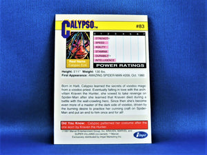 Marvel Collector Cards - 1991 Marvel Universe Series 2 - #83 Calypso