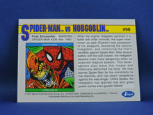 Charger l&#39;image dans la galerie, Marvel Collector Cards - 1991 Marvel Universe Series 2 - #98 Spider-Man vs Hobgoblin
