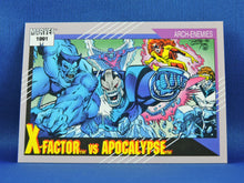 Load image into Gallery viewer, Marvel Collector Cards - 1991 Marvel Universe Series 2 - #101 X-Factor vs Apocalypse
