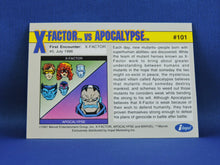 Load image into Gallery viewer, Marvel Collector Cards - 1991 Marvel Universe Series 2 - #101 X-Factor vs Apocalypse
