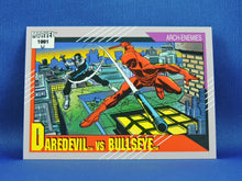 Load image into Gallery viewer, Marvel Collector Cards - 1991 Marvel Universe Series 2 - #104 Daredevil vs Bullseye
