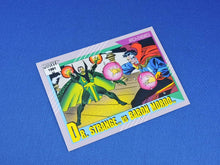 Charger l&#39;image dans la galerie, Marvel Collector Cards - 1991 Marvel Universe Series 2 - #110 Dr. Strange vs Baron Mordo
