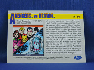 Marvel Collector Cards - 1991 Marvel Universe Series 2 - #114 Avengers ...