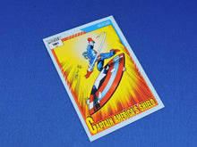 Load image into Gallery viewer, Marvel Collector Cards - 1991 Marvel Universe Series 2 - #127 Captain America&#39;s Shield
