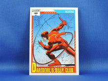 Charger l&#39;image dans la galerie, Marvel Collector Cards - 1991 Marvel Universe Series 2 - #129 Daredevil&#39;s Billy Club
