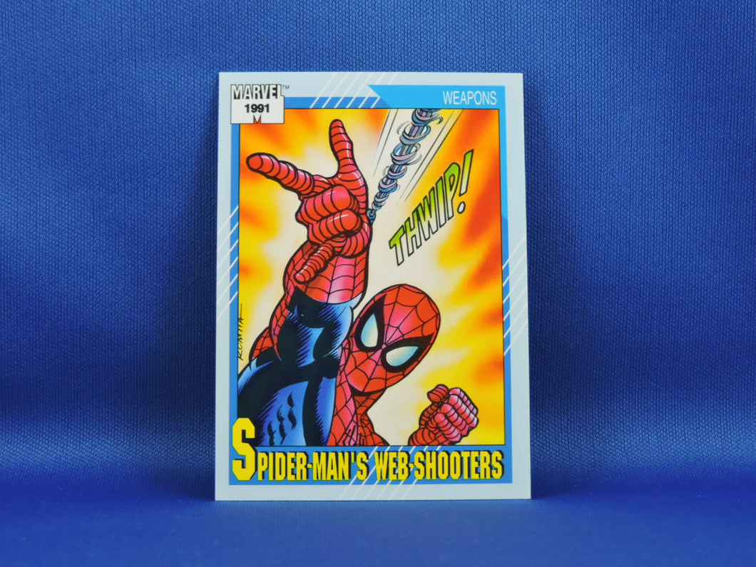 Marvel Collector Cards - 1991 Marvel Universe Series 2 - #131 Spider-Man's Web Shooters