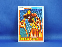 Charger l&#39;image dans la galerie, Marvel Collector Cards - 1991 Marvel Universe Series 2 - #133 Iron Man&#39;s Armor
