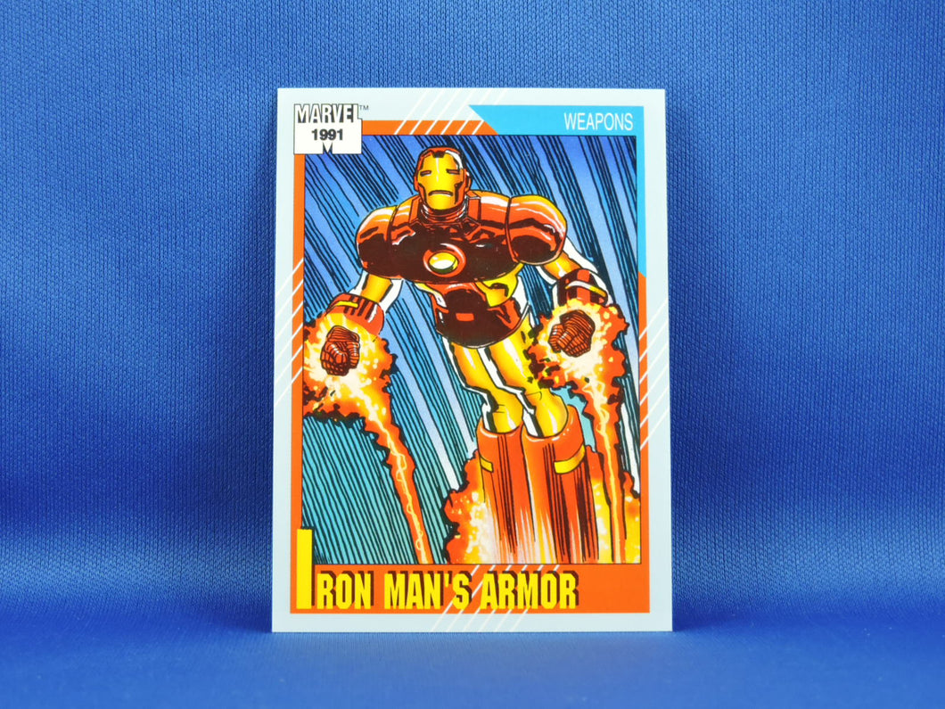 Marvel Collector Cards - 1991 Marvel Universe Series 2 - #133 Iron Man's Armor