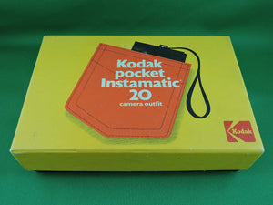 Cameras - Kodak Pocket Instamatic 20 Camera Outfit - No. A20R