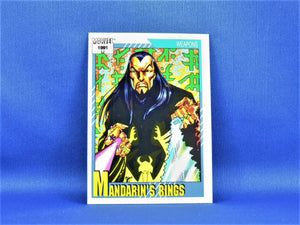 Marvel Collector Cards - 1991 Marvel Universe Series 2 - #137 Mandarin's Rings