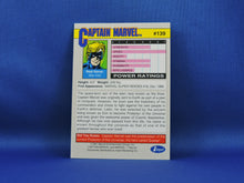 Charger l&#39;image dans la galerie, Marvel Collector Cards - 1991 Marvel Universe Series 2 - #139 Captain Marvel
