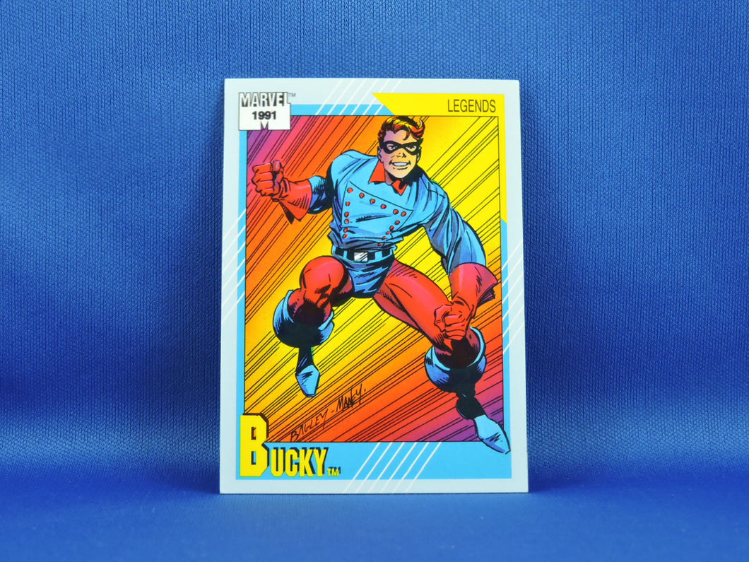 Marvel Collector Cards - 1991 Marvel Universe Series 2 - #140 Bucky