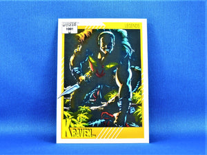 Marvel Collector Cards - 1991 Marvel Universe Series 2 - #143 Kraven