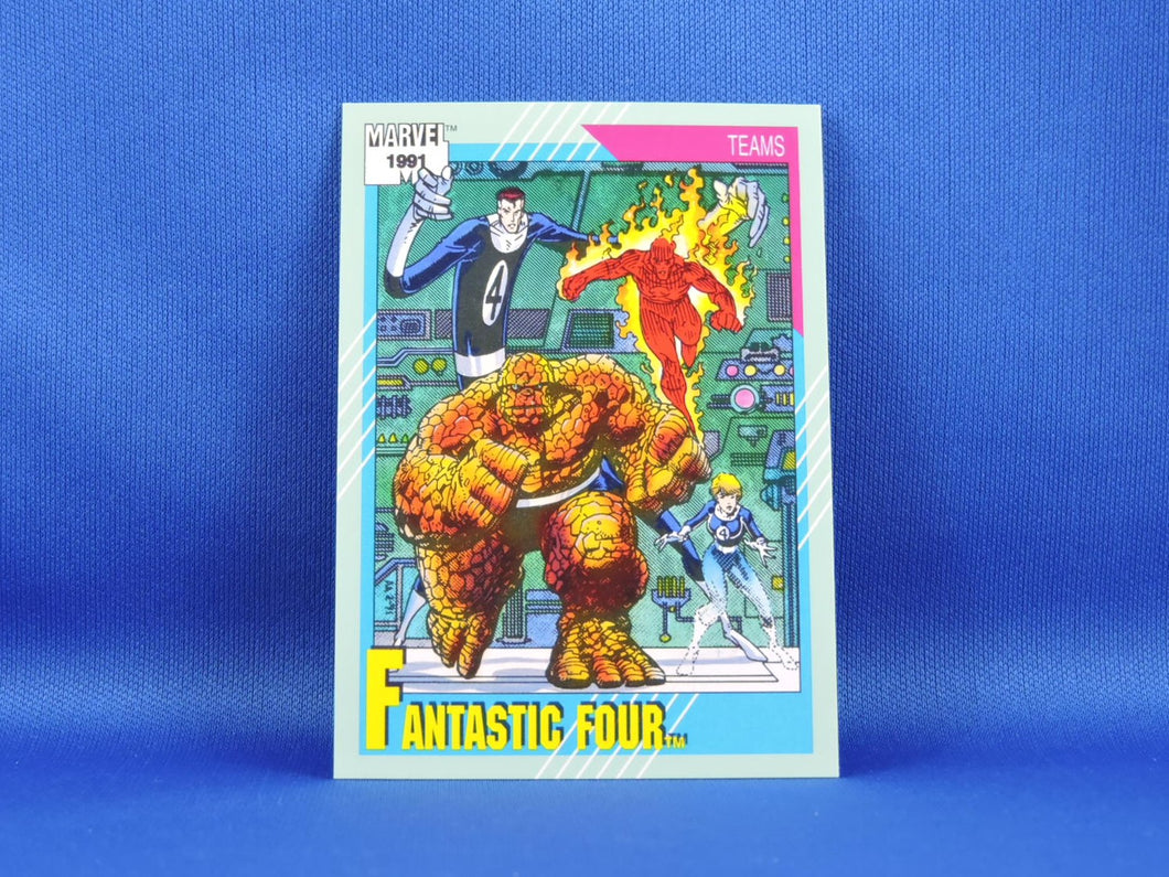 Marvel Collector Cards - 1991 Marvel Universe Series 2 - #150 Fantastic Four